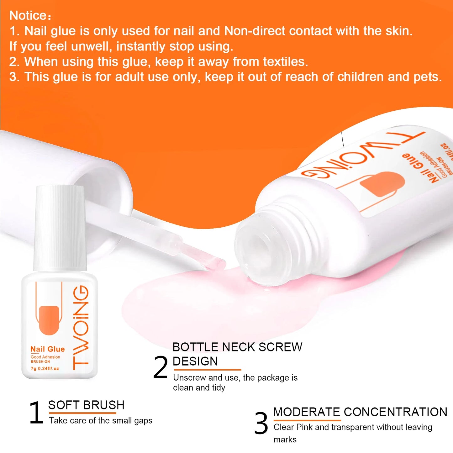 DIYVA SuperHold Nail Adhesive | For Press-Ons & Acrylics