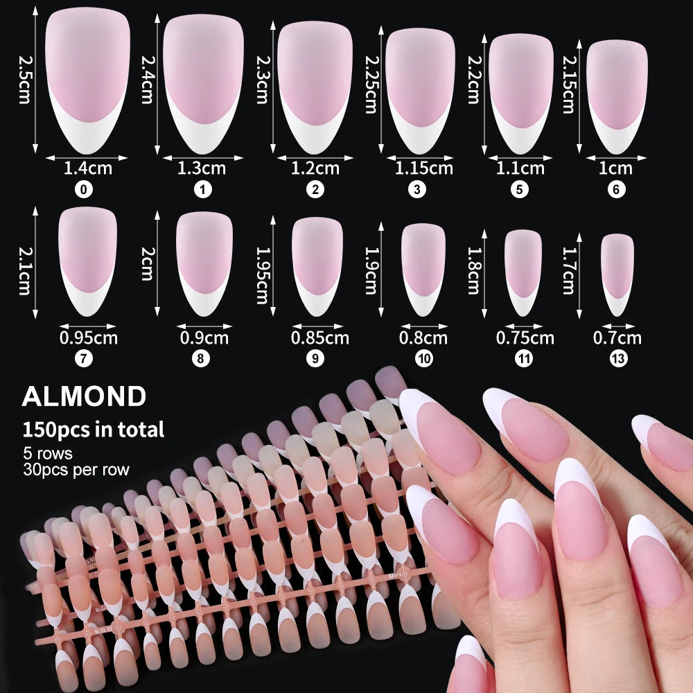 DIYVA Signature Press-Ons | French & Almond Styles
