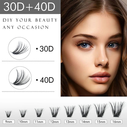 DIYVA Signature Lash Clusters Set (320 PCS)