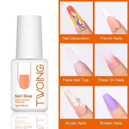 DIYVA SuperHold Nail Adhesive | For Press-Ons & Acrylics